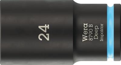 Wera 8790 B Impaktor Deep 05005563001 Dop (zeskant) Dopsleutelinzetstuk 24 mm Wera 8790 B Impaktor Deep 05005563001 Dop (zeskant) Dopsleutelinzetstuk 24 mm