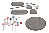 NOCH 0060525 H0 straatdecorset Lasercut bouwpakket - thumbnail