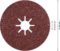 Bosch Accessories 2608621797 Fiberschijf Diameter 180 mm Boordiameter 22.23 mm 1 stuk(s) - thumbnail