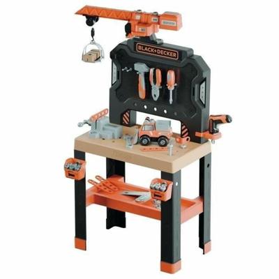 Smoby Black+Decker werkbank met kraan