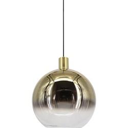 Artdelight Ø 40cm hanglampRosario met goud glas - HL 202-40 GO