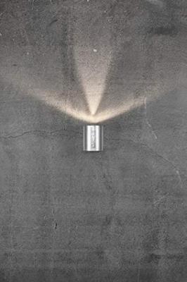 Wandlamp gegalvaniseerd up & downlighter &apos;Canto Maxi 2&apos; Nordlux GU10 buitenlicht 49721031