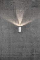 Wandlamp gegalvaniseerd up & downlighter &apos;Canto Maxi 2&apos; Nordlux GU10 buitenlicht 49721031 - thumbnail