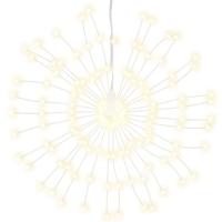 VidaXL Kerstverlichting vuurwerk 8 st 140 warmwitte led's 17 cm - thumbnail