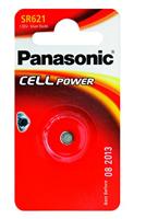 Panasonic SR 621 EL/SR 60 zilveroxide-horloge-batterijen knoopcel (1,55V, 23mAh) - thumbnail