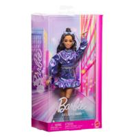 Barbie - Deluxe Style Pop - Metallic Blauwe Top en Rok - Brunette - Barbie - JFP42 - thumbnail