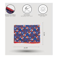 Nekwarmer Spidey Blauw - thumbnail