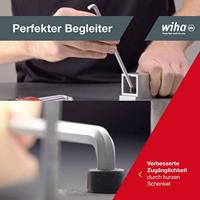 Stiftsleutelset haaks met houder 9-delig professioneel inch Wiha 35480 - thumbnail
