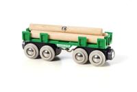 Brio 33696002 Goederenwagen met hout - thumbnail