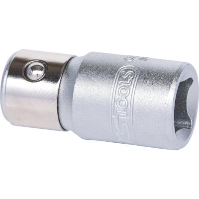 KS Tools 911.4327 1/4 bit-adapterdop, met spanring