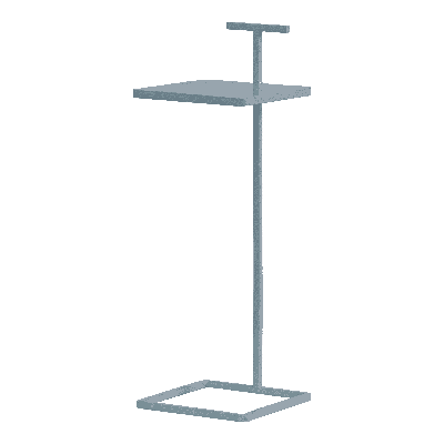 WOOOD Laptoptafel 'Toste' 22 x 22cm, kleur Lichtblauw