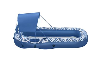 Bestway Luchtbed met Zonnescherm Comfort Plush 198x112 cm Strand en Zwembad 43732 - thumbnail