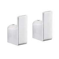 Handdoekhaak 2PCS Sapho Pirenei 2x5.3 cm Chroom - thumbnail