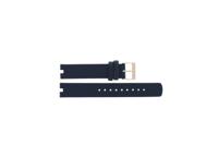 Horlogeband Skagen SKW2981 Leder Blauw 16mm - thumbnail