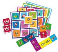 Tactic Top Wing 3-in-1 : Memo, Lotto, Domino Kaarten bij elkaar zoeken - thumbnail