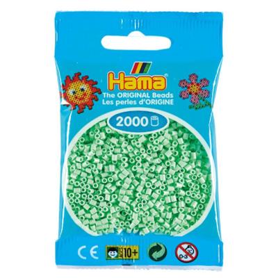 Hama Strijkkralen Mini 2000 Stuks Pastel Mint Hama Strijkkralen Mini 2000 Stuks Pastel Mint