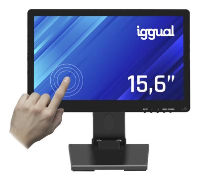 Monitor iggual IGG319857 15" HD+ Monitor iggual IGG319857 15" HD+