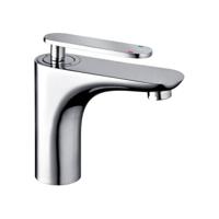 ORCA ééngreepsmengkraan wastafel, chroom keramische schijven geluidsarme, verwisselbare 35 mm-cartouche flexibele metalen aansluitslangen 400 mm volgens DVGW/KTW-A 1 ¼" (Ø ca. 4 cm) metalen-a - thumbnail