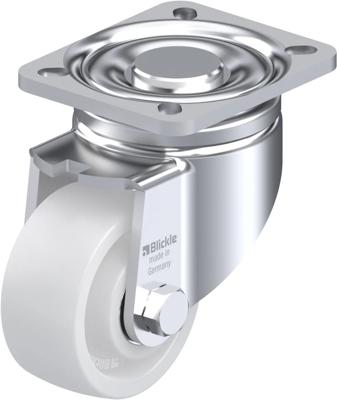 Blickle LH-SPO 80K Zwenkwiel Wieldiameter: 80 mm Draagvermogen (max.): 350 kg 1 stuk(s)