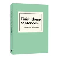 Uitgeverij Kluitman Finish these sentences invulboek - thumbnail