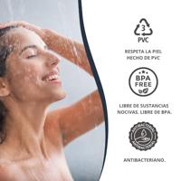 Antislipmat voor in de douche Exma Transparant PVC 100 x 40 cm - thumbnail