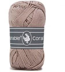 Durable Coral 340 Taupe - Haakgaren / Breigaren