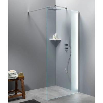 Inloopdouche BWS Free Time 120x200 cm Timeless Coating Met Strook Matglas Chroom Inloopdouche BWS Free Time 120x200 cm Timeless Coating Met Strook Matglas Chroom