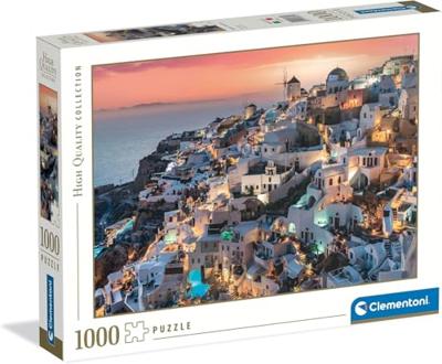 Clementoni legpuzzel tinten van santorini, 1000st. - thumbnail