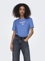 Only Onldina S/s Club Top Box Jrs 15346663 T-shirt Korte Mouw 4987734 Ultramarine Seashell - thumbnail