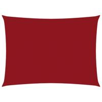 Zonnescherm rechthoekig 2x4 m oxford stof rood - thumbnail
