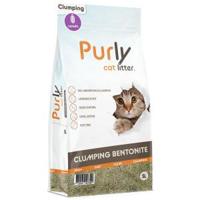 Purly Clumping bentoniet kattenbakvulling Lavender 5 liter - thumbnail