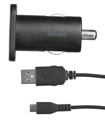 Trust 5W Car Charger met Micro-USB-kabel oplader