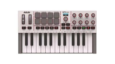AKAI MPK Mini MK4 - MIDI-controller / bedieningspaneel, wit AKAI MPK Mini MK4 - MIDI-controller / bedieningspaneel, wit