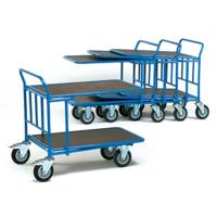 Fetra Hauptartikel 2972 Ruimtebesparende wagen Staal Poedercoating Laadvermogen (max.): 500 kg - thumbnail