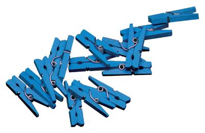 Haza Original miniknijpers blauw 20 stuks