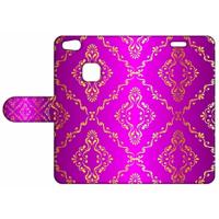 Wallet Case Huawei P10 Lite Barok Roze - thumbnail