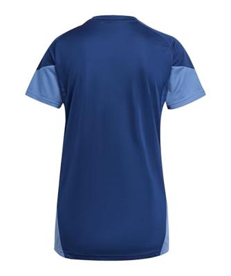 adidas Tiro 25 Competition Trainingsshirt Dames Donkerblauw Wit