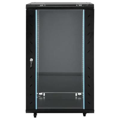 Netwerkkast 18U 19" IP20 60x60x100 cm zwart - thumbnail