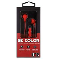 T'nB ESBCRD BE-COLOR in-ear stereo-hoofdtelefoon, voetgangerset, rood - thumbnail