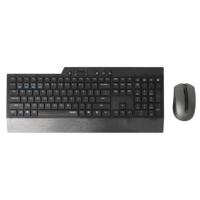 Rapoo Draadloos toetsenbord combo set 8200T Multi-mode QWERTY Toetsenbord Zwart - thumbnail
