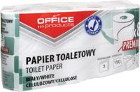 OFFICE products toiletpapier, 3-laags, 150 vel,wit, pak van 8 rollen - thumbnail