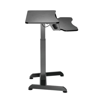 LogiLink EO0014 Statafel Kleur tafelblad: Zwart Elektrisch in hoogte verstelbaar, Ergonomisch, Toetsenbordplateau (uittrekbaar) Hoogte (max.): 1220 mm
