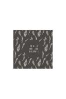 Zusss Servetten Zo Blij met Jou Dichtbij 12,5x12,5Cm Antracietgrijs - thumbnail