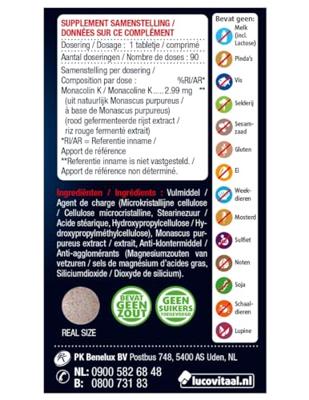 Lucovitaal Rode Gist Rijst Tabletten