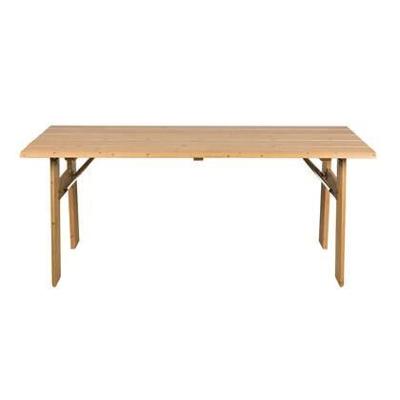 Zuiver Inklapbare Picknicktafel 'Avenue' 180 x 79cm, kleur Naturel Zuiver Inklapbare Picknicktafel 'Avenue' 180 x 79cm, kleur Naturel