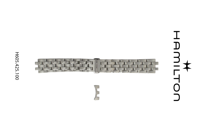 Horlogeband Hamilton H695425100 / H327450 Staal 20mm - thumbnail