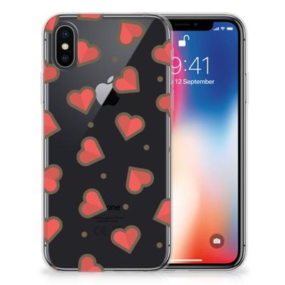 Apple iPhone X | Xs | TPU bumper | Hearts