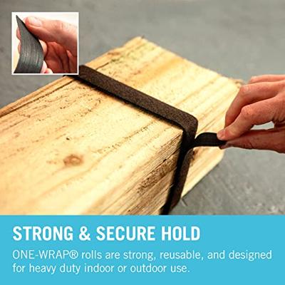 Kabelbinders Velcro one-wrap Zwart 10 mm x 5 m - thumbnail