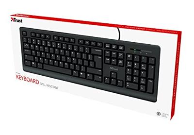 Trust Primo - Stil Toetsenbord - Qwerty Zwart Trust Primo - Stil Toetsenbord - Qwerty Zwart