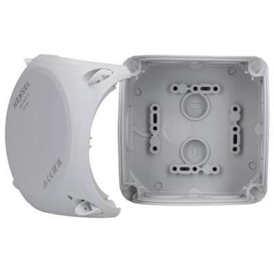 Hensel 62000003 Verdeeldoos Halogeenvrij, Verzegelbaar (l x b) 104 mm x 104 mm 1 stuk(s) Hensel 62000003 Verdeeldoos Halogeenvrij, Verzegelbaar (l x b) 104 mm x 104 mm 1 stuk(s)